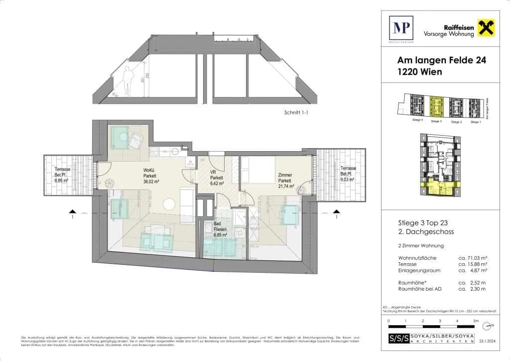 2-Zimmer-Wohnung kaufen in Wien – 71,03 m², € 513.800 – Bild 21 von 21