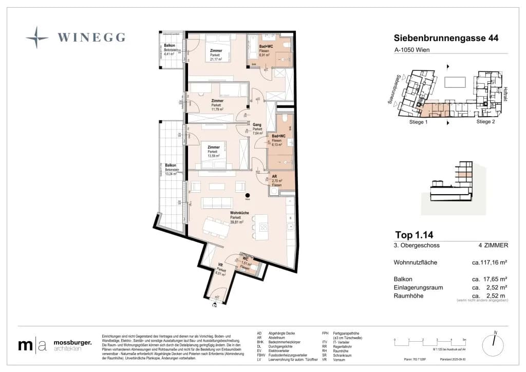 Immobilie kaufen in Wien – 117,16 m², € 830.800 – Bild 9 von 9