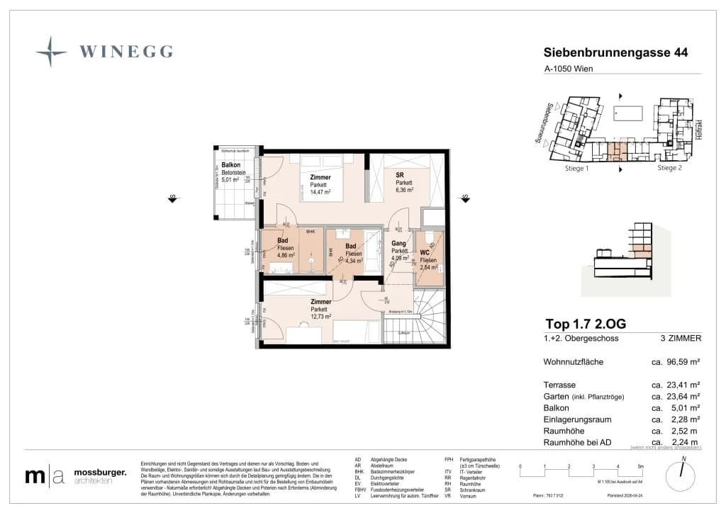 Immobilie kaufen in Wien – 96,59 m², € 691.000 – Bild 11 von 12