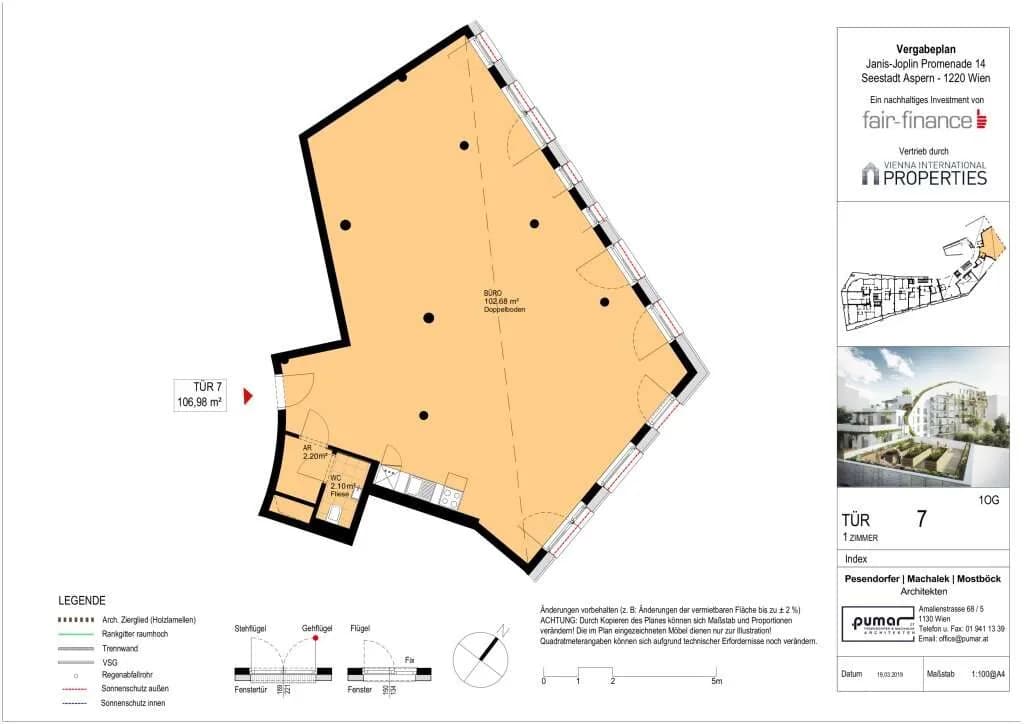 1-Zimmer-Gewerbeimmobilie mieten in Wien – 106,98 m², € 1.451 – Bild 21 von 21