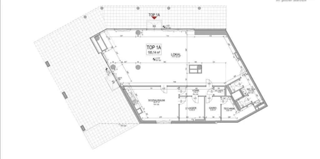 Gewerbeimmobilie mieten in Wien – 186 m², € 2.499 – Bild 11 von 11