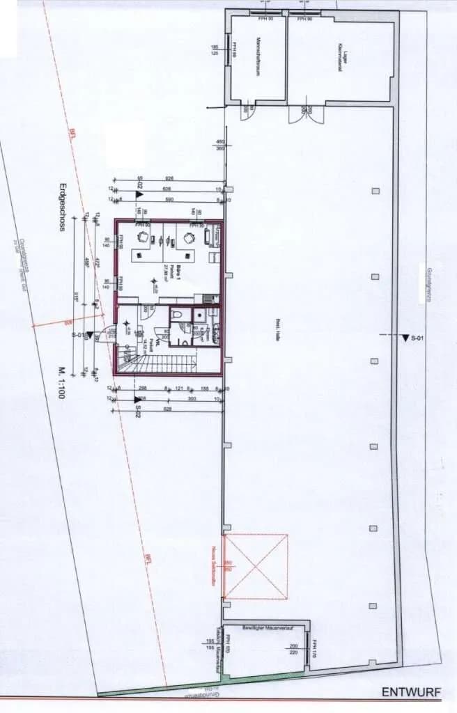 Gewerbeimmobilie mieten in Horn – 420 m², € 2.250 – Bild 23 von 23