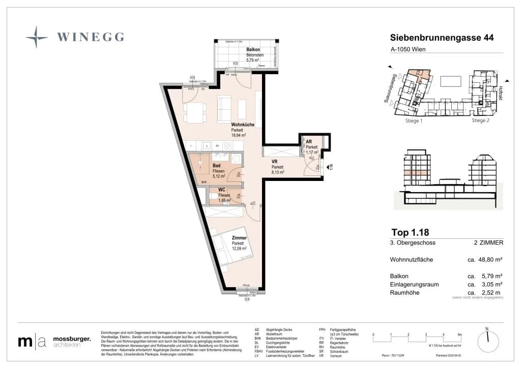 Immobilie kaufen in Wien – 48,8 m², € 396.200 – Bild 7 von 7