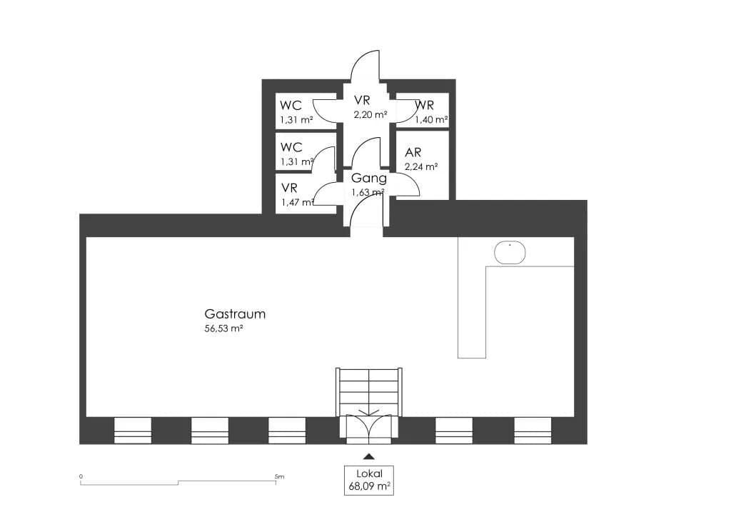 1-Zimmer-Gewerbeimmobilie kaufen in Wien – 68,09 m², € 129.000 – Bild 11 von 11