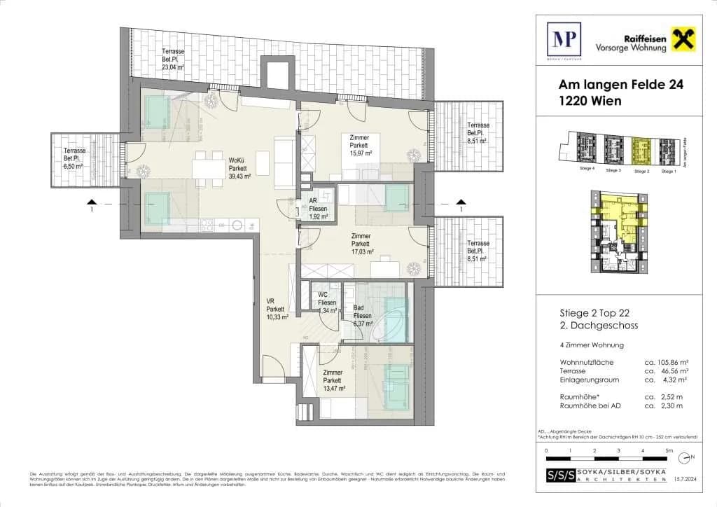 4-Zimmer-Wohnung kaufen in Wien – 105,86 m², € 798.000 – Bild 32 von 32