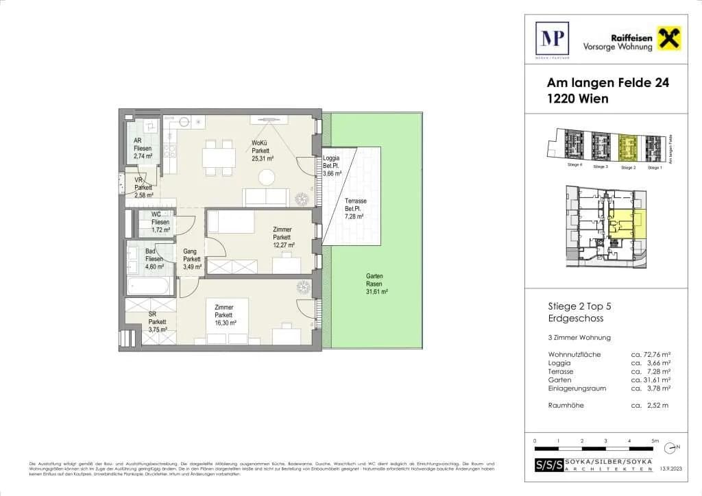 3-Zimmer-Wohnung kaufen in Wien – 72,76 m², € 528.200 – Bild 19 von 19
