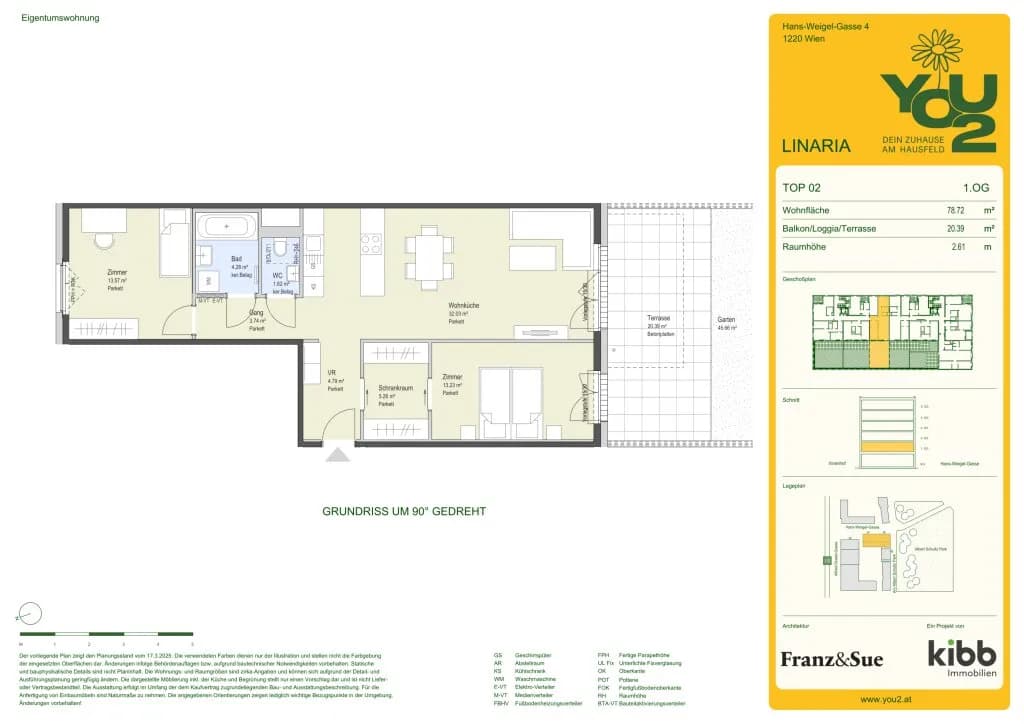 3-Zimmer-Wohnung kaufen in Wien – 78,86 m², € 554.100 – Bild 7 von 7