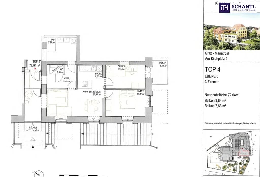 Wohnung kaufen in Graz – 72,04 m², € 473.000 – Bild 11 von 16