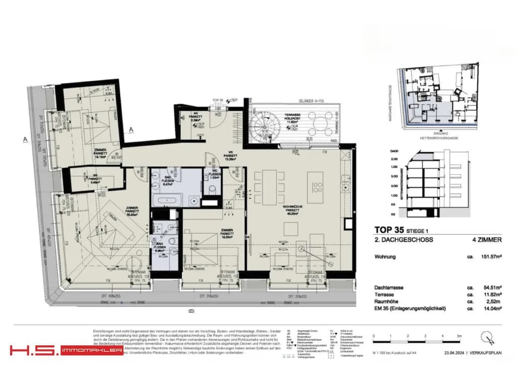 3-Zimmer-Wohnung kaufen in Wien – 151,57 m², € 1.980.000 – Bild 27 von 28