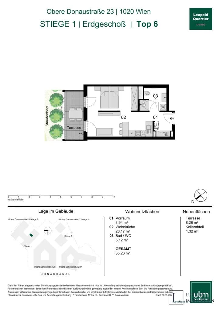 1-Zimmer-Wohnung mieten in Wien – 35,23 m², € 1.200 – Bild 29 von 29