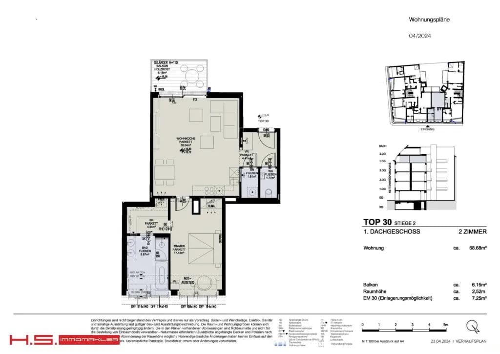 2-Zimmer-Wohnung kaufen in Wien – 69 m², € 859.000 – Bild 14 von 14