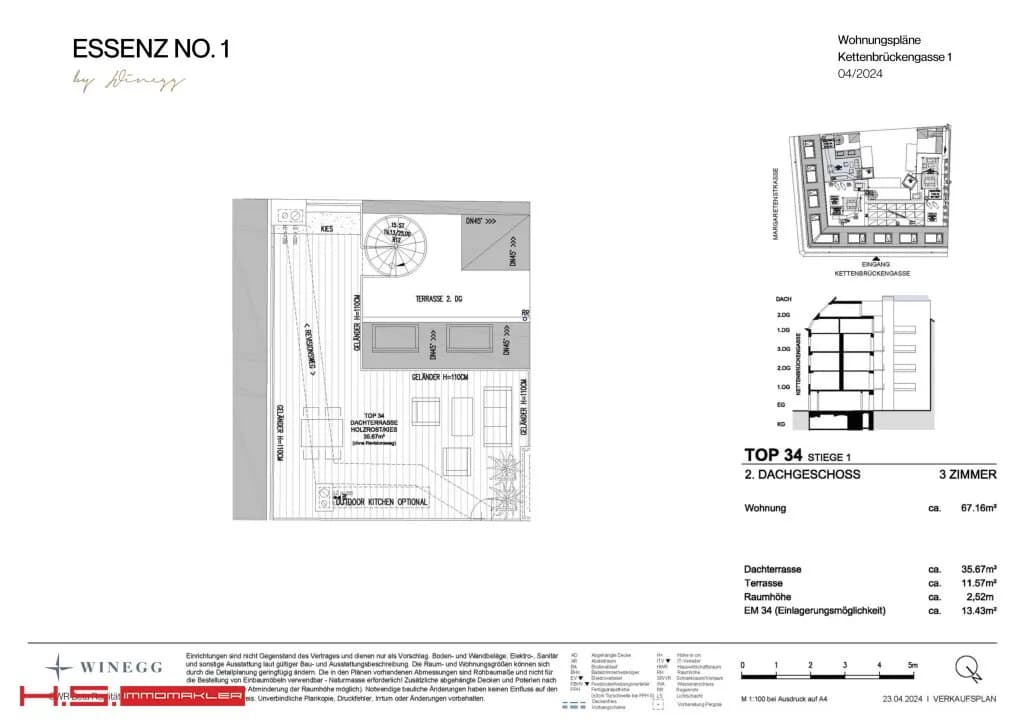 3-Zimmer-Wohnung kaufen in Wien – 67,16 m², € 995.000 – Bild 16 von 16