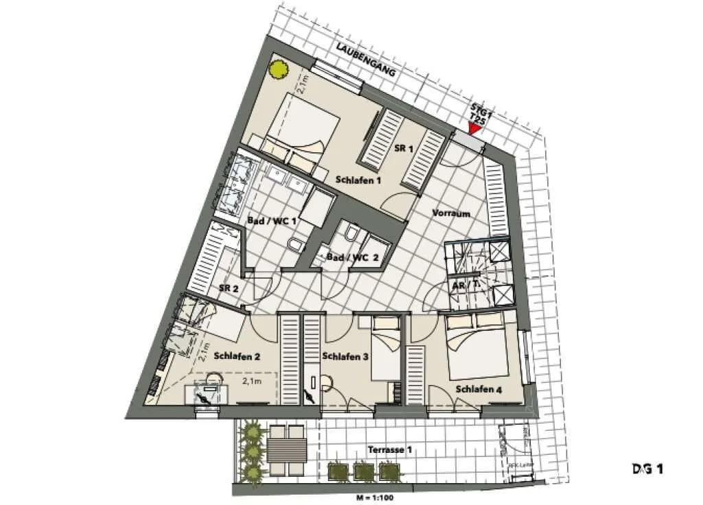 5-Zimmer-Wohnung kaufen in Wien – 149,85 m², € 1.390.000 – Bild 9 von 12