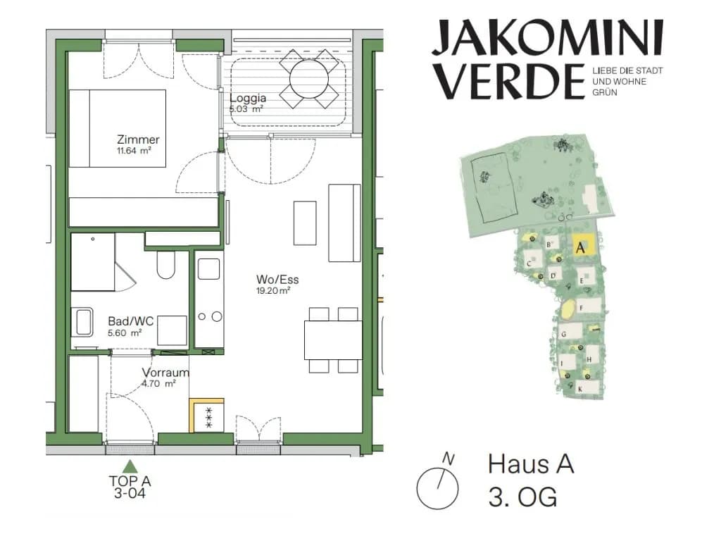 2-Zimmer-Wohnung mieten in Graz – 41,14 m², € 729 – Bild 10 von 10