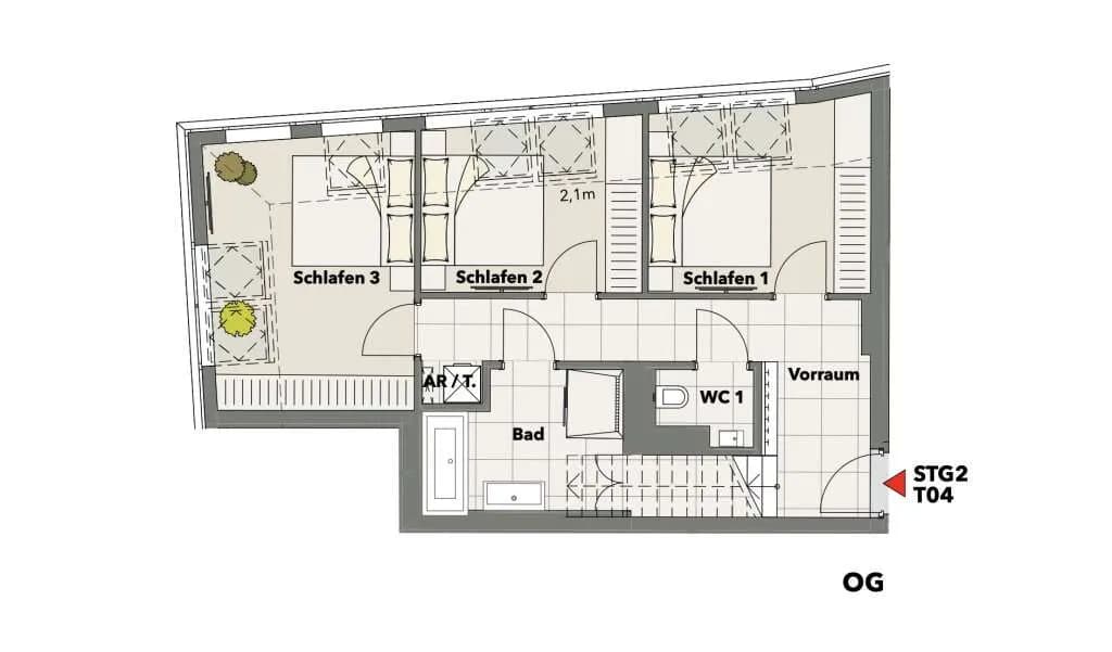 4-Zimmer-Wohnung kaufen in Wien – 127,09 m², € 1.290.000 – Bild 13 von 15