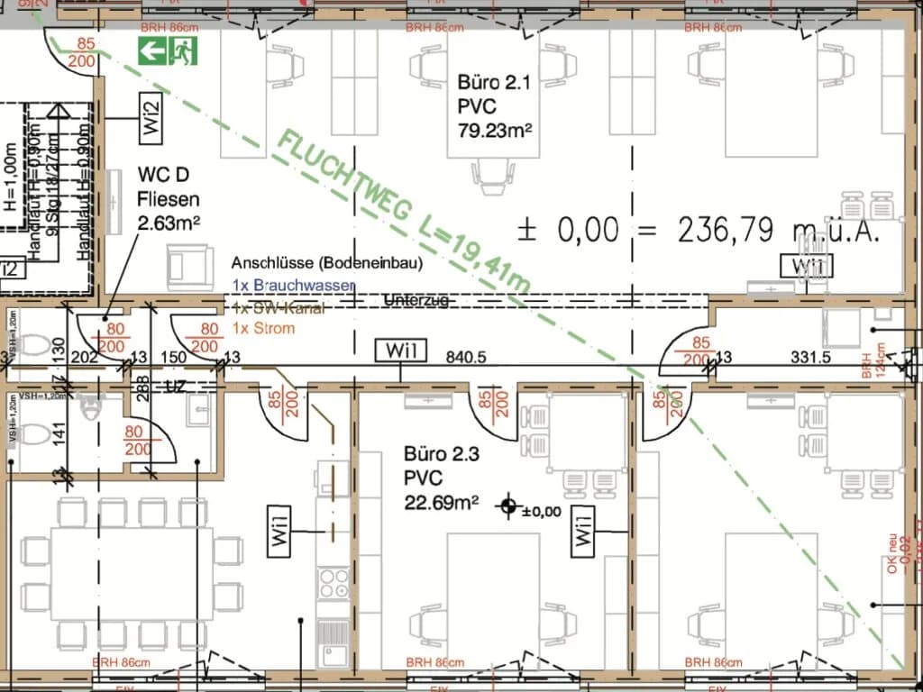 4-Zimmer-Gewerbeimmobilie mieten in Baden – 167 m², € 2.506 – Bild 17 von 17