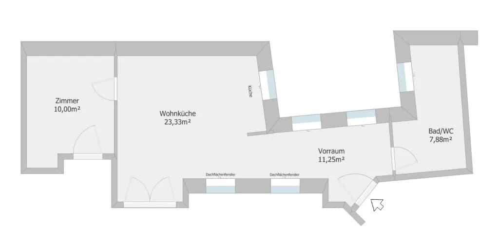 3-Zimmer-Wohnung kaufen in Wien – 53 m², € 479.000 – Bild 10 von 11