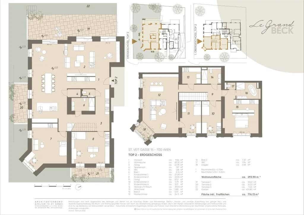 7-Zimmer-Wohnung kaufen in Wien – 293,9 m², € 2.741.600 – Bild 12 von 12
