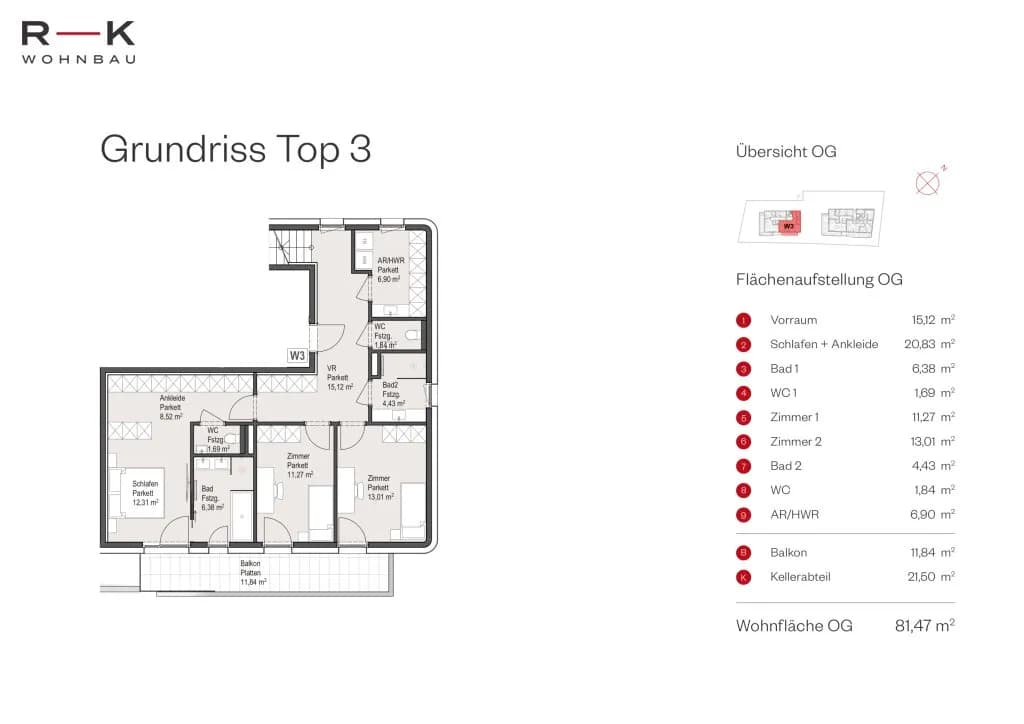 5-Zimmer-Wohnung kaufen in Salzburg Stadt – 153,12 m², € 2.680.000 – Bild 5 von 8