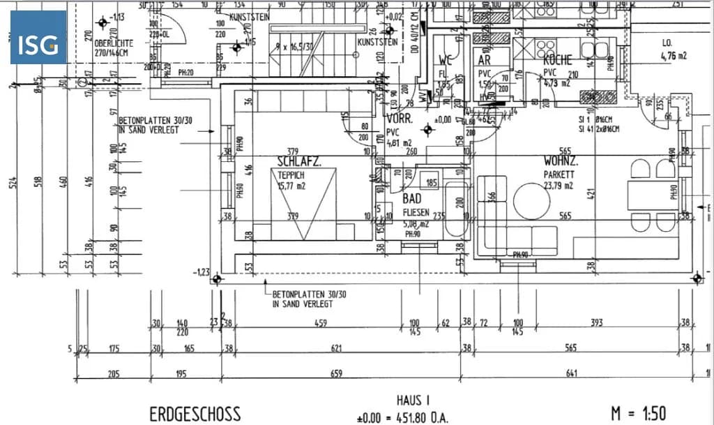 2-Zimmer-Wohnung mieten in Ried im Innkreis – 66 m², € 767 – Bild 3 von 3