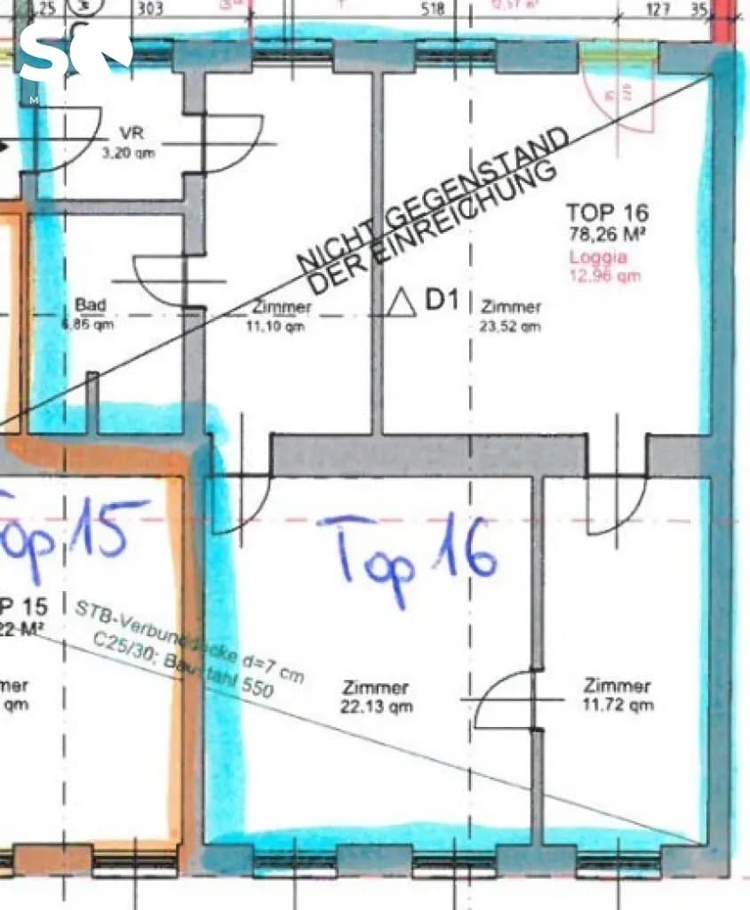 3-Zimmer-Wohnung kaufen in Wien – 78,26 m², € 199.000 – Bild 8 von 8
