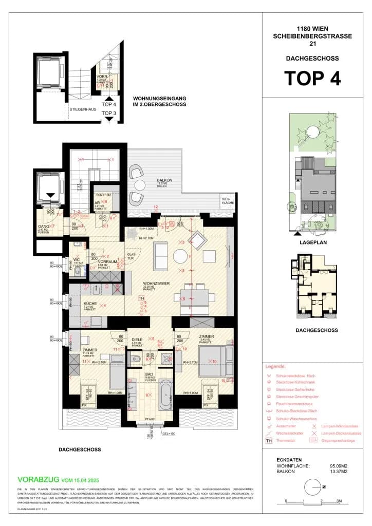 3-Zimmer-Wohnung mieten in Wien – 95,09 m², € 2.350 – Bild 31 von 31