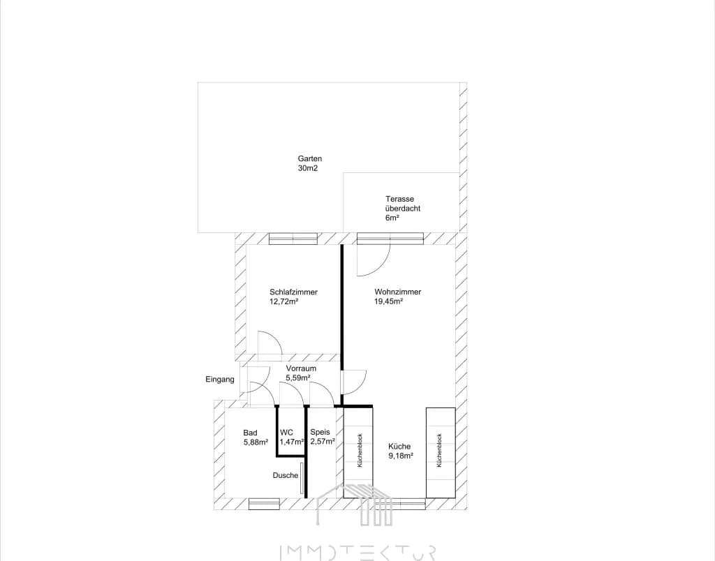 2-Zimmer-Wohnung kaufen in Graz – 56,85 m², € 215.000 – Bild 20 von 20