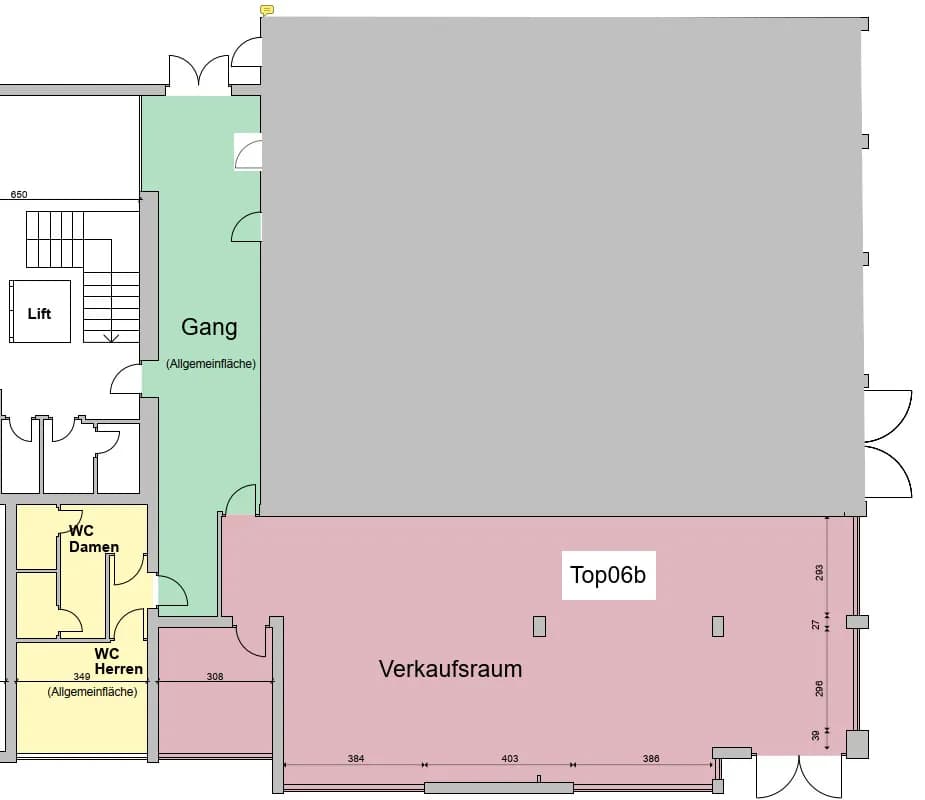 Gewerbeimmobilie mieten in Graz – 141 m², € 1.791 – Bild 2 von 7