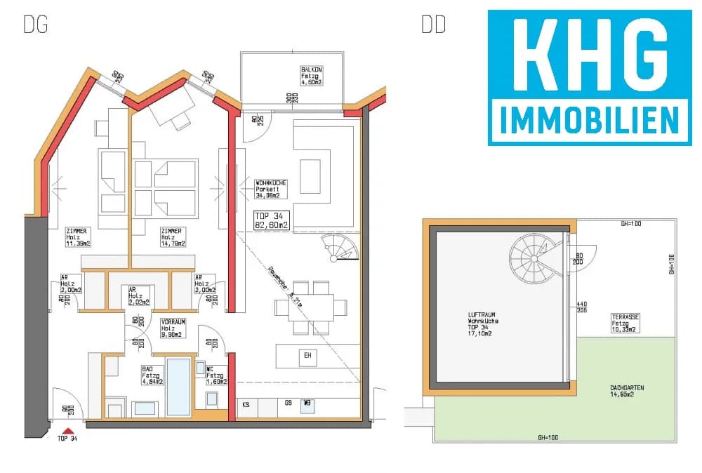 3-Zimmer-Wohnung kaufen in Tulln – 100 m², € 582.000 – Bild 5 von 8