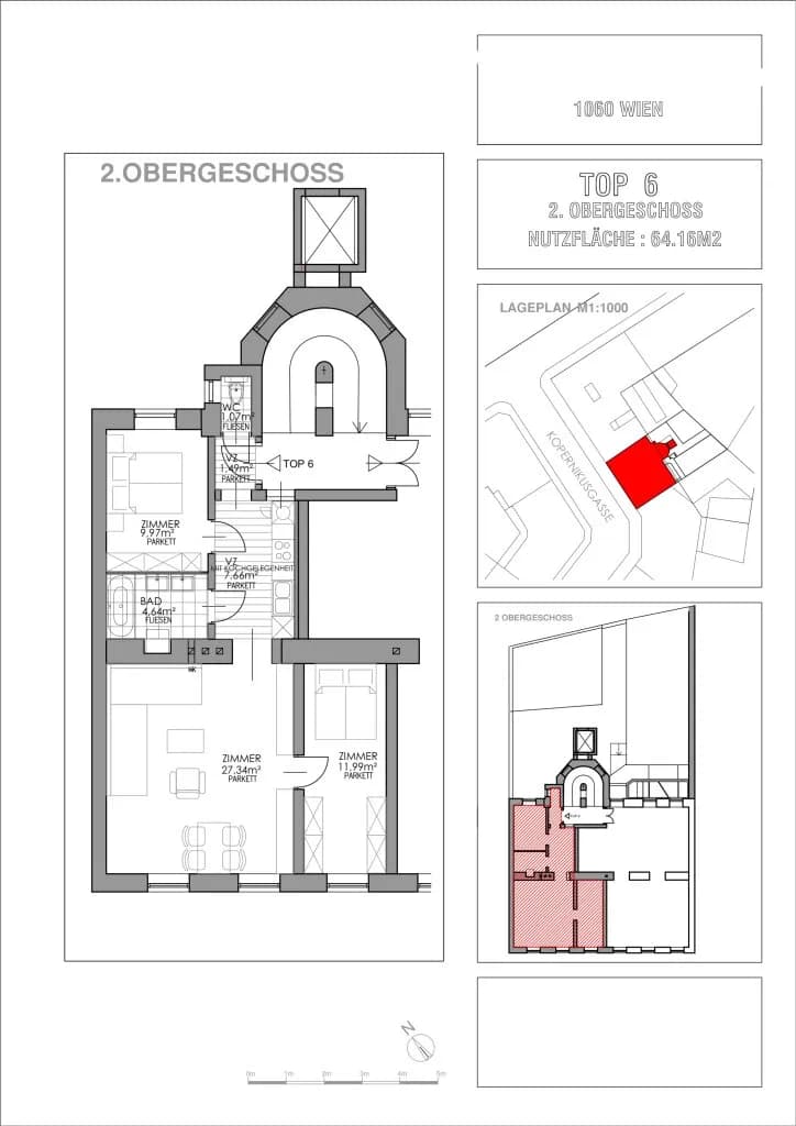 3-Zimmer-Wohnung kaufen in Wien – 64,16 m², € 330.000 – Bild 26 von 27