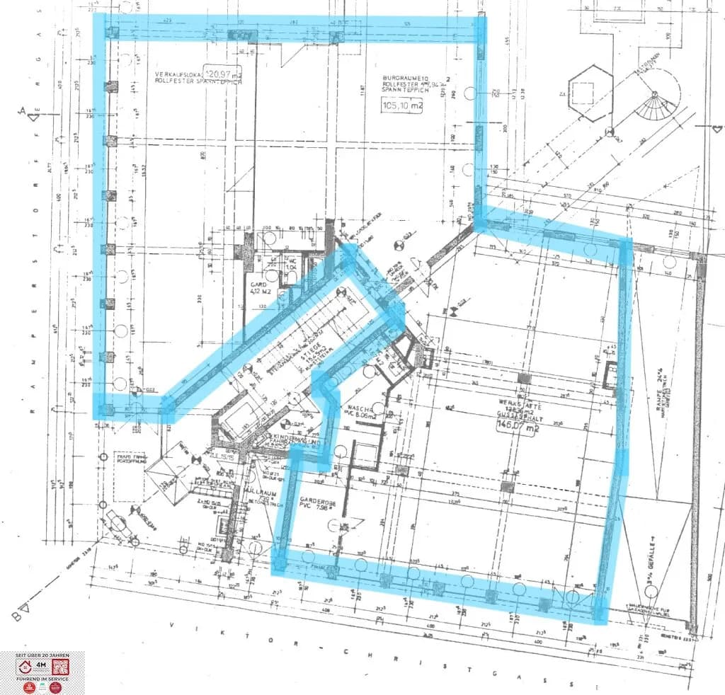 6-Zimmer-Gewerbeimmobilie mieten in Wien – 375 m², € 6.264 – Bild 6 von 6