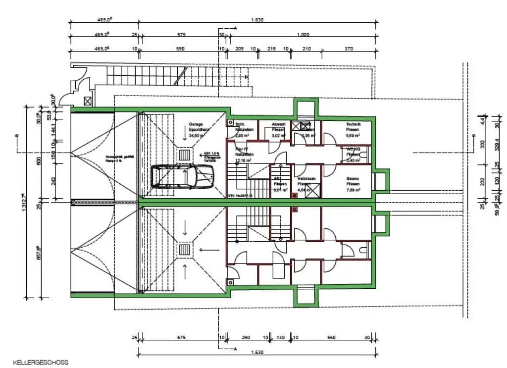 7-Zimmer-Haus mieten in Korneuburg – 290 m², € 3.350 – Bild 22 von 25