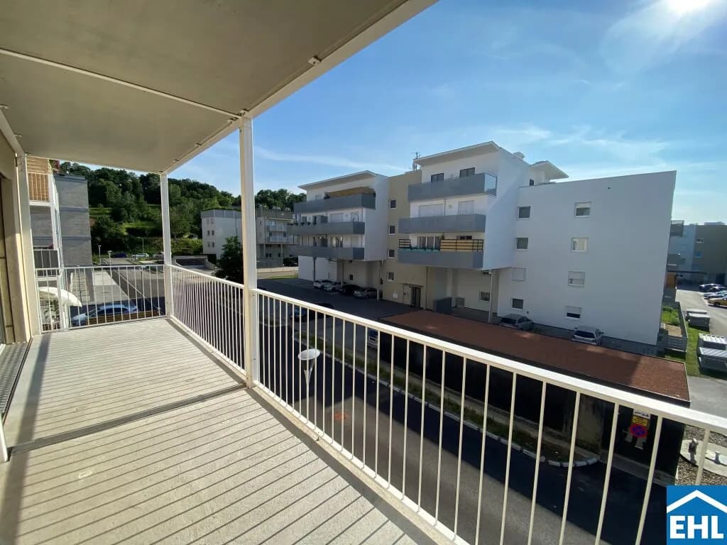 2-Zimmer-Wohnung mieten in Tulln – 55,25 m², € 800