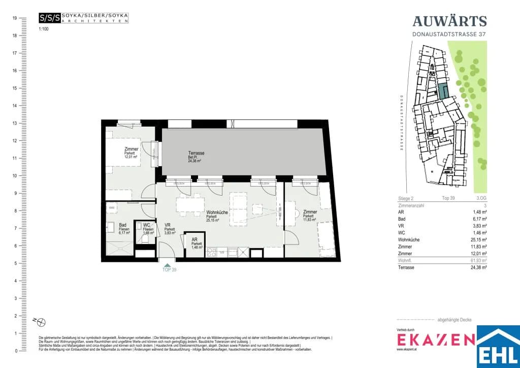 3-Zimmer-Wohnung mieten in Wien – 61,93 m², € 1.730 – Bild 20 von 20