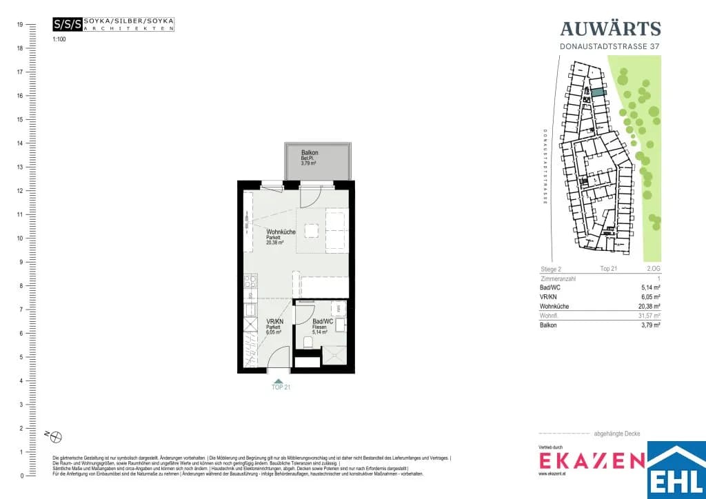 1-Zimmer-Wohnung mieten in Wien – 31,86 m², € 929 – Bild 20 von 20