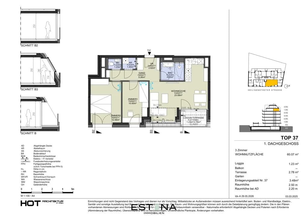 3-Zimmer-Wohnung kaufen in Wien – 60 m², € 505.200 – Bild 9 von 10