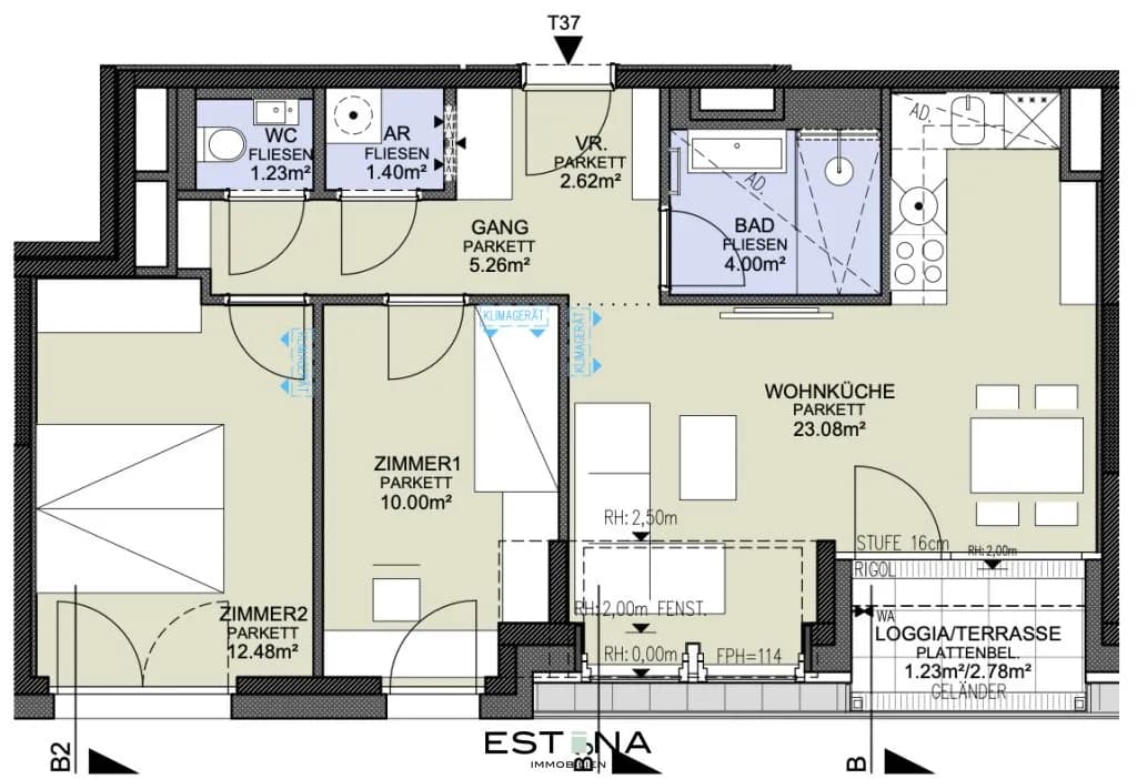 3-Zimmer-Wohnung kaufen in Wien – 60 m², € 505.200 – Bild 10 von 10