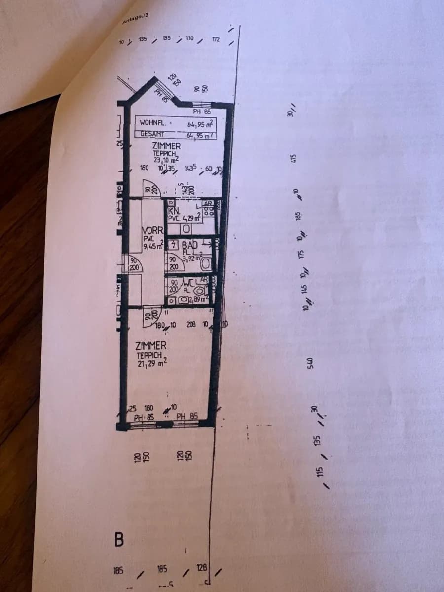 2-Zimmer-Wohnung mieten in Neunkirchen – 67 m², € 714 – Bild 1 von 8