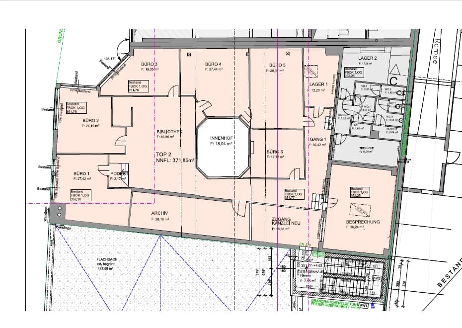 8-Zimmer-Gewerbeimmobilie mieten in Graz – 250 m², € 7 – Bild 10 von 10