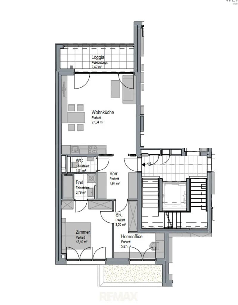 2-Zimmer-Wohnung kaufen in Wien – 72 m², € 375.000 – Bild 7 von 7
