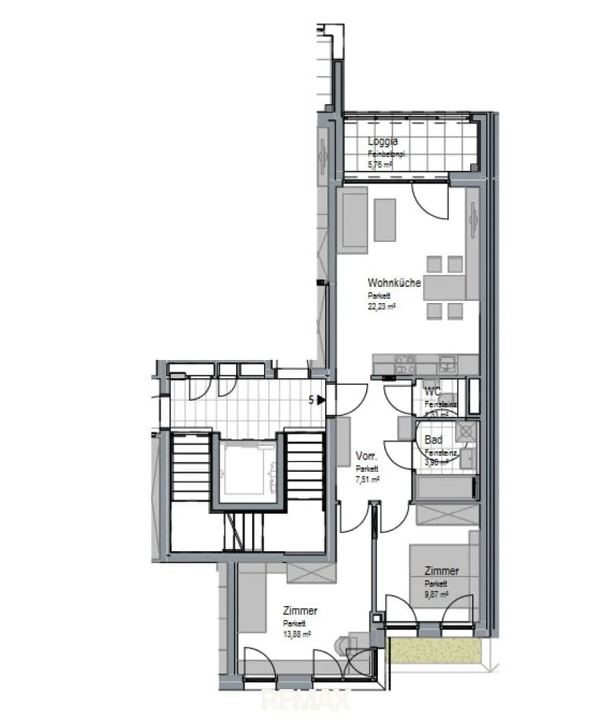 3-Zimmer-Wohnung kaufen in Wien – 65 m², € 330.000 – Bild 7 von 7
