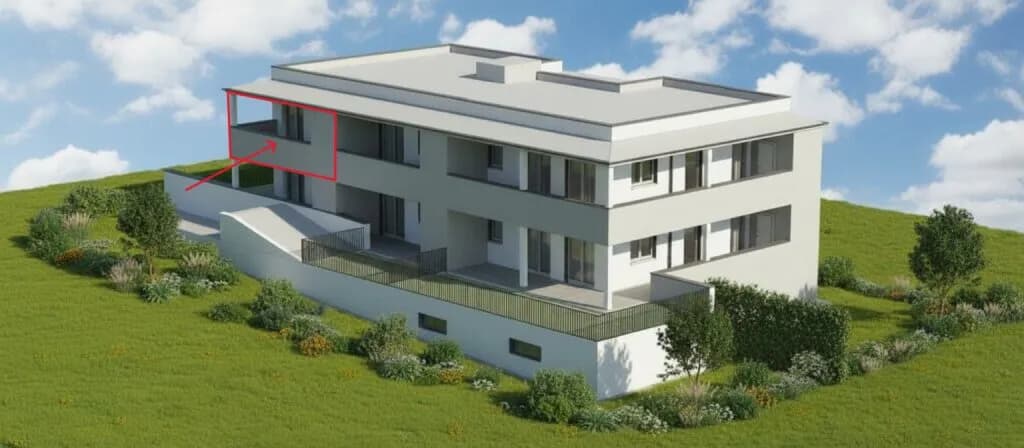 3-Zimmer-Wohnung mieten in Steyr-Land – 71,82 m², € 1.291 – Bild 2 von 8