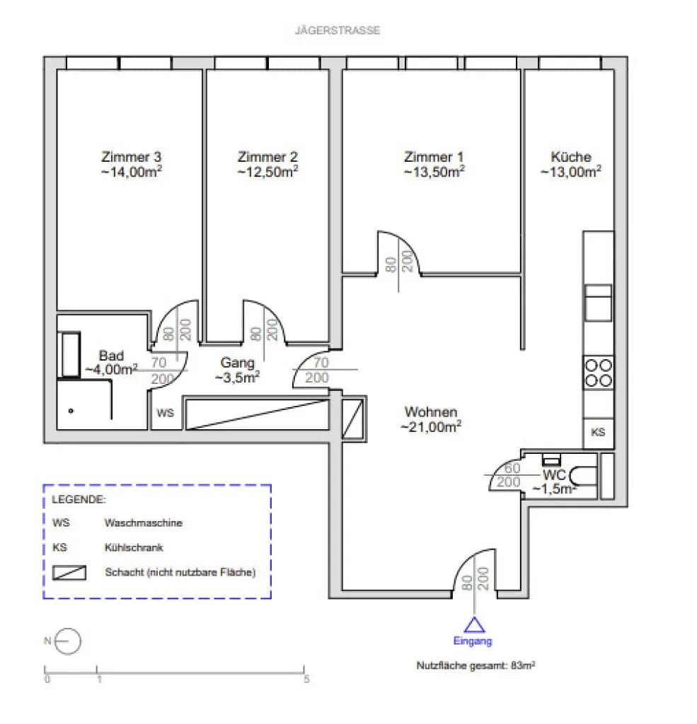 1-Zimmer-Wohnung mieten in Wien – 12,5 m², € 594 – Bild 16 von 16
