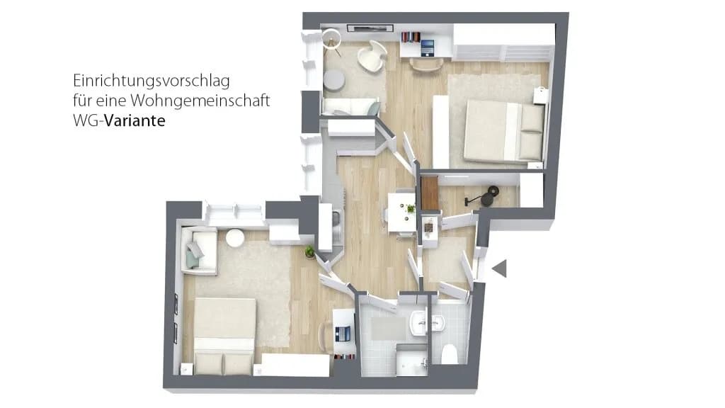 2-Zimmer-Wohnung kaufen in Wien – 56,85 m², € 229.000 – Bild 5 von 45