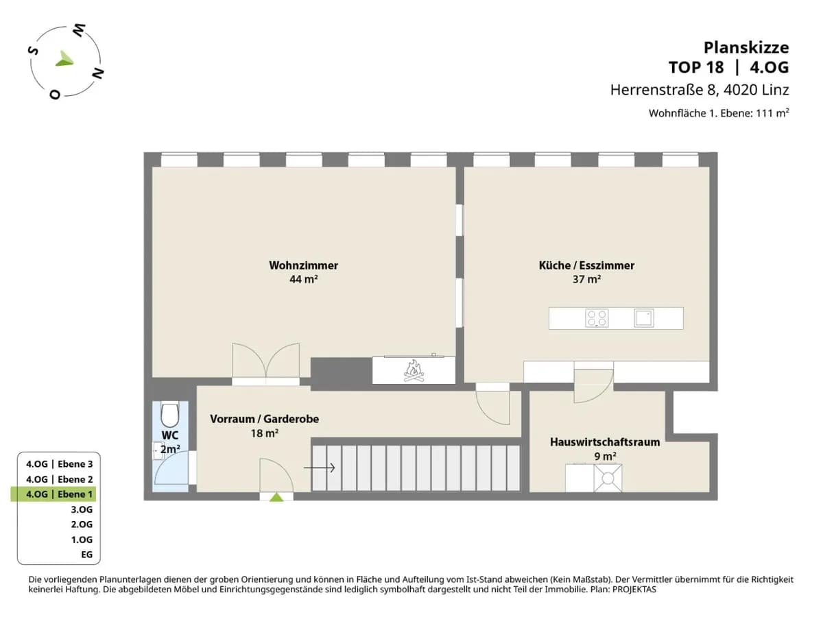 5-Zimmer-Wohnung kaufen in Linz – 197,61 m², € 1.690.000 – Bild 23 von 25