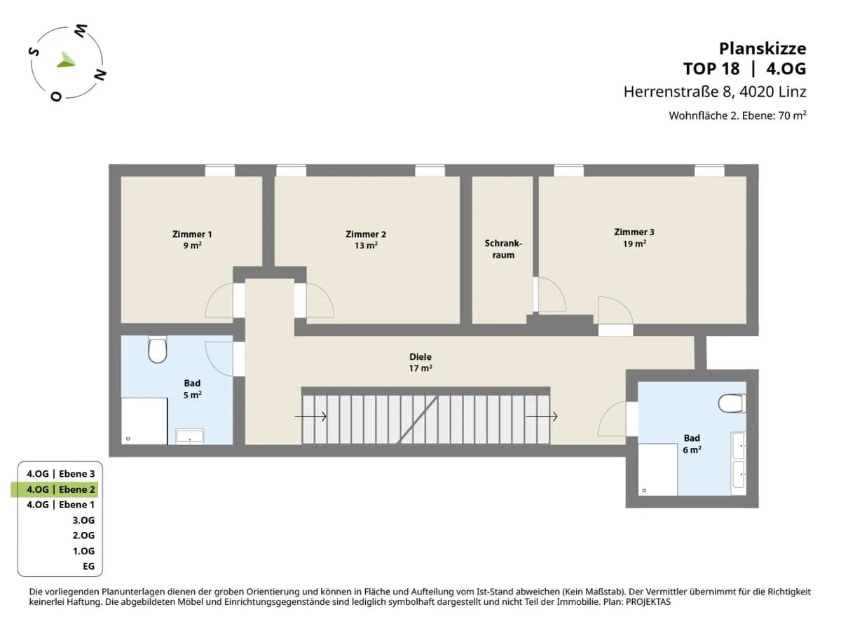 5-Zimmer-Wohnung kaufen in Linz – 197,61 m², € 1.690.000 – Bild 24 von 25