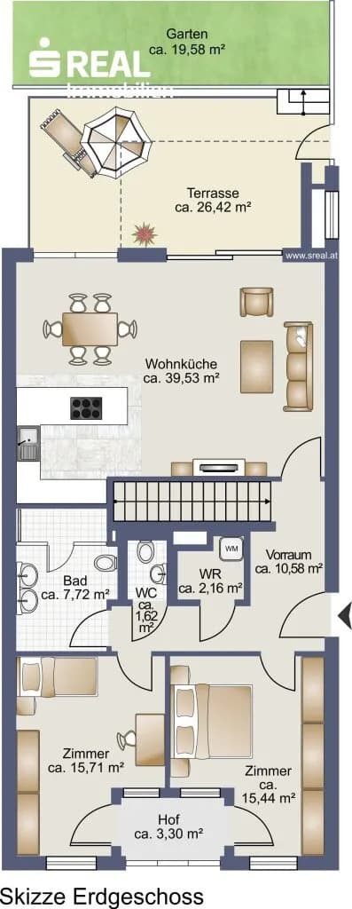 4-Zimmer-Wohnung kaufen in Wien – 96,06 m², € 625.000 – Bild 12 von 14