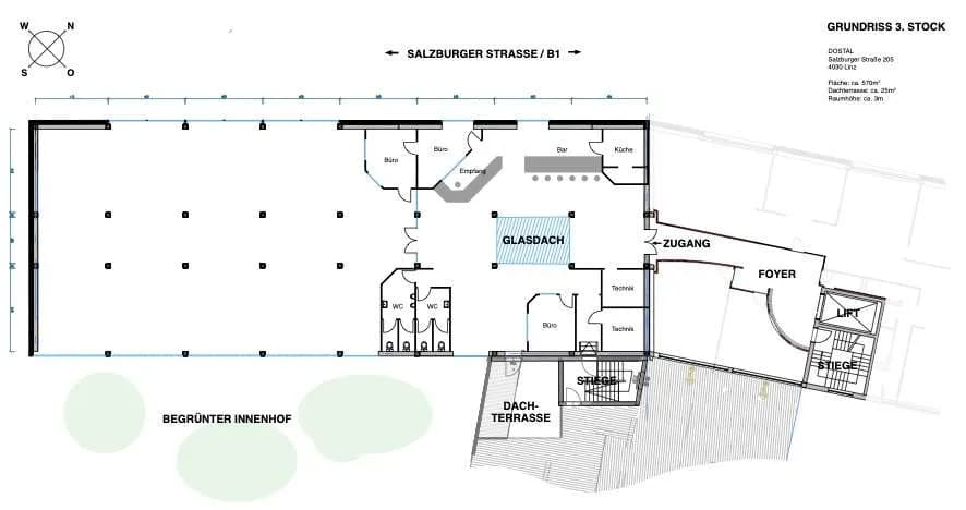 Gewerbeimmobilie mieten in Linz – 600 m², € 4.800 – Bild 30 von 30