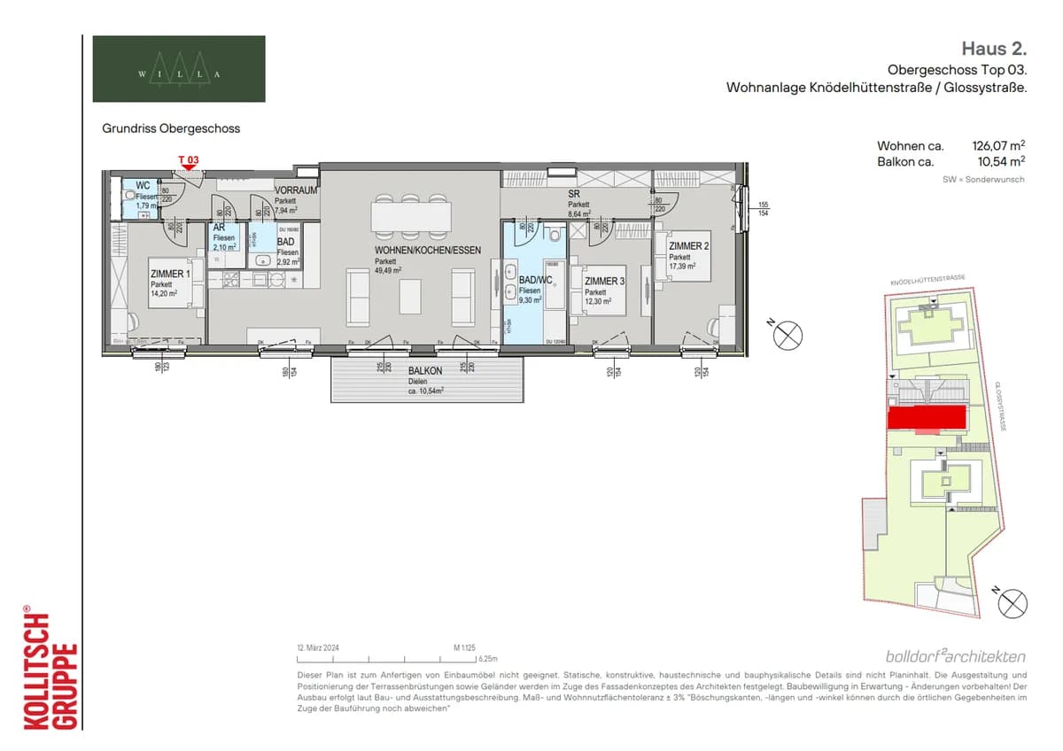 4-Zimmer-Wohnung kaufen in Wien – 126,07 m², € 998.000 – Bild 2 von 12