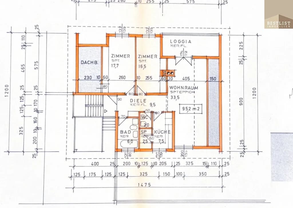 4-Zimmer-Haus kaufen in Wiener Neustadt Land – 109,4 m², € 349.000 – Bild 20 von 21
